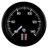 Autometer Stack 52mm 40-140 Deg C 1/8in NPTF Male Pro Stepper Motor Oil Temp Gauge - Black thumbnail 3