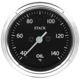 Autometer Stack 52mm 40-140 Deg C 1/8in NPTF Male Pro Stepper Motor Oil Temp Gauge - Classic thumbnail 1
