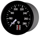 Autometer Stack 52mm 140-280 Deg F 1/8in NPTF Male Pro Stepper Motor Oil Temp Gauge - Black thumbnail 8