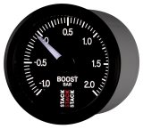 Autometer Stack 52mm -1 to +2 Bar (Incl T-Fitting) Pro Stepper Motor Boost Pressure Gauge - Black thumbnail 5