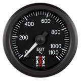 Autometer Stack 52mm 0-1100 Deg C Pro Stepper Motor Exhaust Gas Temp Gauge - Black thumbnail 2