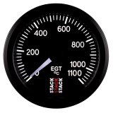 Autometer Stack 52mm 0-1100 Deg C Pro Stepper Motor Exhaust Gas Temp Gauge - Black thumbnail 4