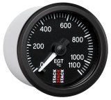 Autometer Stack 52mm 0-1100 Deg C Pro Stepper Motor Exhaust Gas Temp Gauge - Black thumbnail 6