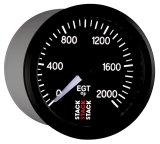 Autometer Stack 52mm 0-2000 Deg F Pro Stepper Motor Exhaust Gas Temp Gauge - Black thumbnail 5