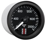 Autometer Stack 52mm 0-2000 Deg F Pro Stepper Motor Exhaust Gas Temp Gauge - Black thumbnail 9