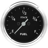 Autometer Stack 52mm 0-280 Ohm Programmable Pro Stepper Motor Fuel Level Gauge - Classic thumbnail 1