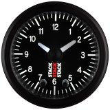 Autometer Stack Analog Clock Gauge - Black thumbnail 3