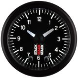 Autometer Stack Analog Clock Gauge - Black thumbnail 4