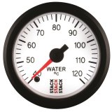 Autometer Stack 52mm 40-120 Deg C 1/8in NPTF Male Pro Stepper Motor Water Temp Gauge - White thumbnail 3