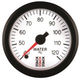 Autometer Stack 52mm 40-120 Deg C 1/8in NPTF Male Pro Stepper Motor Water Temp Gauge - White thumbnail 4