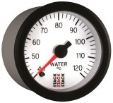 Autometer Stack 52mm 40-120 Deg C 1/8in NPTF Male Pro Stepper Motor Water Temp Gauge - White thumbnail 8