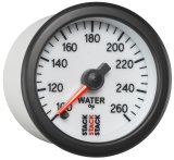 Autometer Stack 52mm 100-260 Deg F 1/8in NPTF Male Pro Stepper Motor Water Temp Gauge - White thumbnail 8