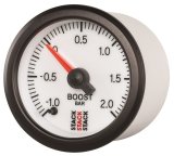 Autometer Stack 52mm -1 to +2 Bar (Incl T-Fitting) Pro Stepper Motor Boost Pressure Gauge - White thumbnail 9