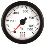 Autometer Stack 52mm 0-1100 Deg C Pro Stepper Motor Exhaust Gas Temp Gauge - White thumbnail 4