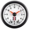 Autometer Stack Analog Clock Gauge - White thumbnail 5