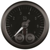 Autometer Stack 52mm 0-7 Bar M10 Male Pro-Control Oil Pressure Gauge - Black thumbnail 3