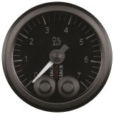 Autometer Stack 52mm 0-7 Bar M10 Male Pro-Control Oil Pressure Gauge - Black thumbnail 4