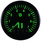 Autometer Stack 52mm 0-7 Bar M10 Male Pro-Control Oil Pressure Gauge - Black thumbnail 6