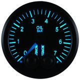 Autometer Stack 52mm 0-7 Bar M10 Male Pro-Control Oil Pressure Gauge - Black thumbnail 9