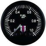 Autometer Stack 52mm 0-1 Bar M10 Male Pro-Control Fuel Pressure Gauge - Black thumbnail 1