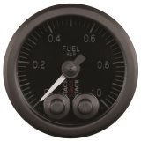 Autometer Stack 52mm 0-1 Bar M10 Male Pro-Control Fuel Pressure Gauge - Black thumbnail 4