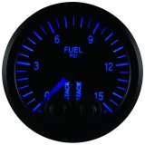 Autometer Stack 52mm 0-15 PSI 1/8in NPTF Male Pro-Control Fuel Pressure Gauge - Black thumbnail 5