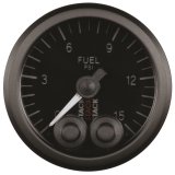 Autometer Stack 52mm 0-15 PSI 1/8in NPTF Male Pro-Control Fuel Pressure Gauge - Black thumbnail 8