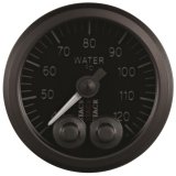 Autometer Stack 52mm 40-120 Deg C 1/8in NPTF Male Pro-Control Water Temp Gauge - Black thumbnail 2