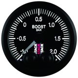 Autometer Stack 52mm -1 to +2 Bar (Incl T-Fitting) Pro-Control Boost Pressure Gauge - Black thumbnail 1