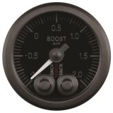Autometer Stack 52mm -1 to +2 Bar (Incl T-Fitting) Pro-Control Boost Pressure Gauge - Black thumbnail 2
