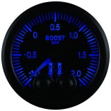 Autometer Stack 52mm -1 to +2 Bar (Incl T-Fitting) Pro-Control Boost Pressure Gauge - Black thumbnail 3