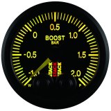 Autometer Stack 52mm -1 to +2 Bar (Incl T-Fitting) Pro-Control Boost Pressure Gauge - Black thumbnail 4