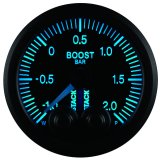 Autometer Stack 52mm -1 to +2 Bar (Incl T-Fitting) Pro-Control Boost Pressure Gauge - Black thumbnail 5