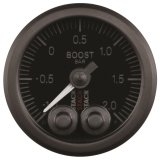 Autometer Stack 52mm -1 to +2 Bar (Incl T-Fitting) Pro-Control Boost Pressure Gauge - Black thumbnail 6