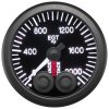 Autometer Stack 52mm 0-2000 Deg F Pro-Control Exhaust Gas Temp Gauge - Black thumbnail 5