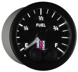 Autometer Stack 52mm 0-280 Ohm Programmable Pro-Control Fuel Level Gauge - Black thumbnail 5