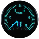 Autometer Stack 52mm 8-18V Pro-Control Battery Voltage Gauge -Black thumbnail 2