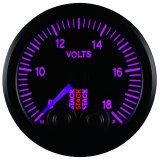 Autometer Stack 52mm 8-18V Pro-Control Battery Voltage Gauge -Black thumbnail 3