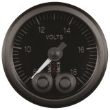 Autometer Stack 52mm 8-18V Pro-Control Battery Voltage Gauge -Black thumbnail 5