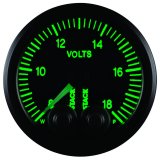 Autometer Stack 52mm 8-18V Pro-Control Battery Voltage Gauge -Black thumbnail 6
