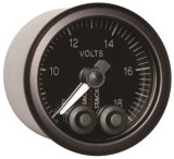 Autometer Stack 52mm 8-18V Pro-Control Battery Voltage Gauge -Black thumbnail 9