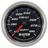 Autometer Cobalt 66.7mm 140-280 degree F. Water Temperature Gauge thumbnail 1