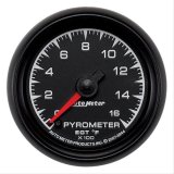 Autometer ES 52.4mm Pyrometer 0-1600 Degree F FSE Gauge thumbnail 1