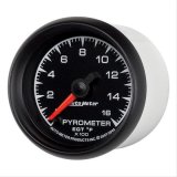 Autometer ES 52.4mm Pyrometer 0-1600 Degree F FSE Gauge thumbnail 3