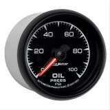 Autometer ES 52.4mm 0-100 PSI Oil Pressure Gauge thumbnail 2