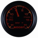 Autometer ES 52.4mm 30 In. HG/20 PSI Vacuum/Boost Gauge thumbnail 3