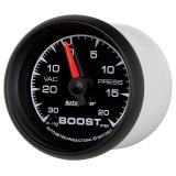 Autometer ES 52.4mm 30 In. HG/20 PSI Vacuum/Boost Gauge thumbnail 7