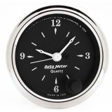 Autometer 52.4mm Clock Quartz Movement w/ Second Hand Gauge thumbnail 2