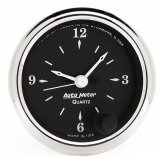 Autometer 52.4mm Clock Quartz Movement w/ Second Hand Gauge thumbnail 3