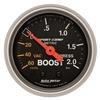 Autometer Sport-Comp 52mm 60cm/HG -2.0 Bar Mechanical Boost Gauge thumbnail 9